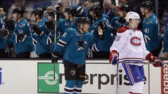 NHL: Canadiens 0, Sharks 4 NHL: Canadiens 0, Sharks 4